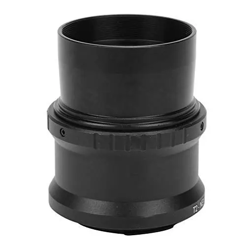 Produktbild: Goshyda Teleskop-Adapterring, Schwarz 2 Zoll Astronomisches Teleskop T-Mount Rohrring-Adapter T/T2/E-Mount-Konverter-Adapterring für E-Mount Spiegellose Kameraless