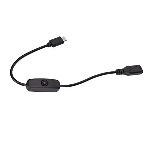 Produktbild: Goshyda Typ-C-Netzverlängerungskabel, Starkes und Stabiles USB-C-EIN-/Ausschalter-Verlängerungskabel, für Mobiltelefone, Tablet-Computer, Digitale Geräte
