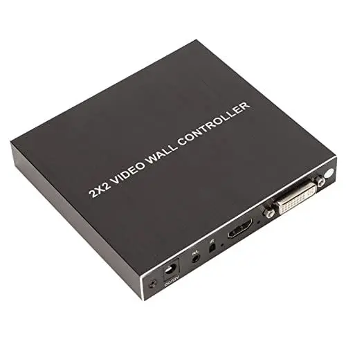 Produktbild: Goshyda Wand-Video-Controller 2X2, unterstützt 4K 30Hz -Ausgang und -Eingang, 180-Grad-Ansicht, für Heim-TV-Audiosystem(#1)
