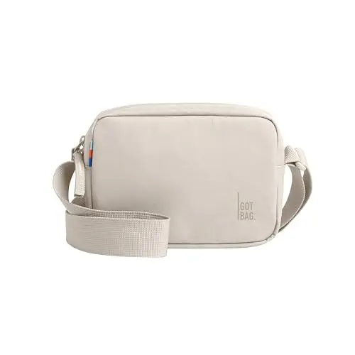 Produktbild: GOT BAG Umhängetasche Crossbody Bag aus Ocean Impact Plastic | Schultertasche Wasserabweisend | Stylische Handy Umhängetasche Klein mit verstellbarem Gurt (Soft Shell)