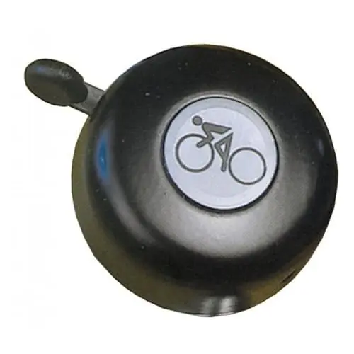Produktbild: Gottstein & Libische Gottstein & Libische Unbekannt Unisex – Erwachsene Sicherheitsglocke Fahrradklingel, schwarz, 1size