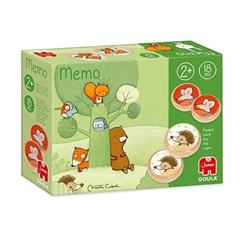 Produktbild: Goula D53435 - Memo - Tom und Seine Waldfreunde