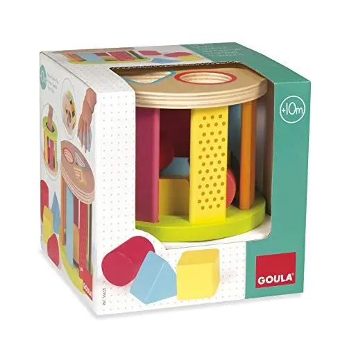 Produktbild: Goula Geometrisches Formen-Steckspiel Trommel