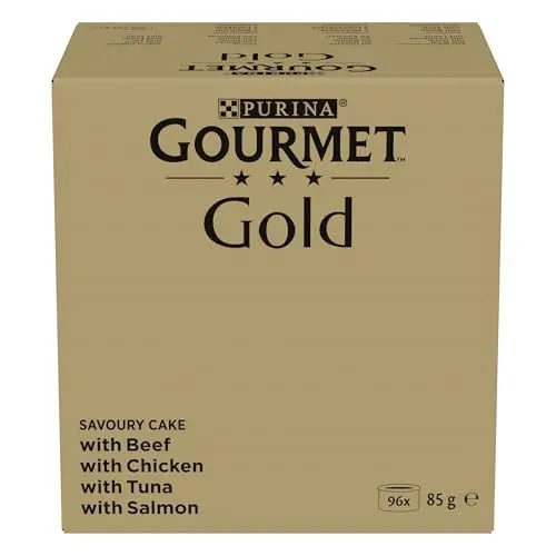 Produktbild: Gourmet Gold Raffiniertes Ragout Katzenfutter nass, Sorten-Mix, 96er Pack (96 x 85g)