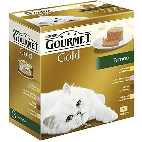 Produktbild: Gourmet Gold TERRINE SURTIDO CAJA 8X85GR