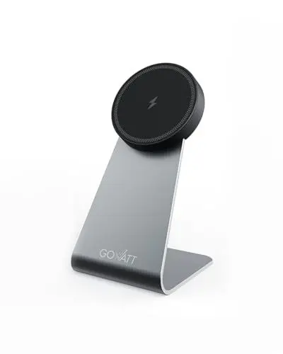 Produktbild: GOWATT Mag-Safe Ladegerät 15W Magnet Ladestation Induktive Wireless Charger kompatibel mit Apple Magsafe kabelloses Ladegerät kompatibel für iPhone 16 15 14 13 12 Serie und Airpods