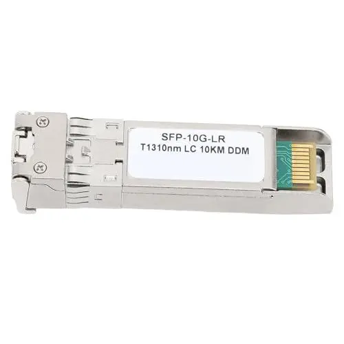 Produktbild: GOWENIC 10GBASE LR SFP Transceiver, 10GBASE LR SFP Optisches Transceivermodul für SFP 10G LR, für Meraki MA SFP 10GB LR, für Fortinet usw., 1310 Nm SMF Single Mode Fiber, Bis zu