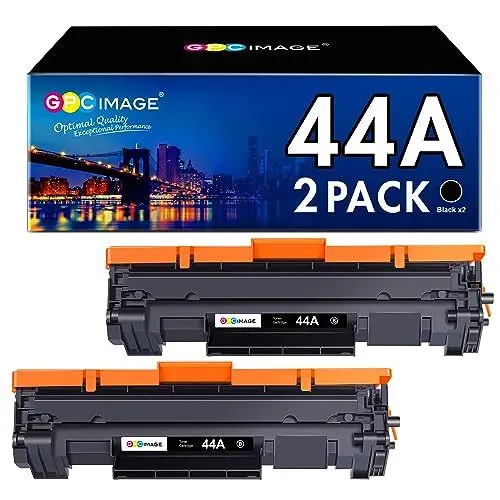 Produktbild: GPC IMAGE CF244A Toner Schwarz Kompatible für HP 44A Toner CF244A für HP Laserjet Pro MFP M28w Toner für HP Laserjet Pro M15w Toner M15a MFP M28a (Schwarz, 2er-Pack)