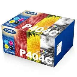 Produktbild: GPC IMAGE CLT-P404C Tonerkartusche Kompatibel für Samsung CLT-K404S C404S Y404S M404S Toner für Xpress SL C480W C480FW C430W C480FN C480 C430 C48X C43X Series (Schwarz Cyan Gelb Magenta, 4er-Pack)