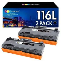 Produktbild: GPC IMAGE D116L Kompatibel Tonerkartusche Ersatz für Samsung MLT-D116L Toner für Xpress SL M2835DW M2675FN M2885FW M2825ND M2625D M2875FD M2875FW M2825DW M2675 M2825 M2875 M2885 (Schwarz, 2er-Pack)