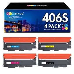 Produktbild: GPC IMAGE P406C Toner Kompatibel für Samsung CLT-P406C K406S für Toner Samsung Xpress C460W CLX 3305 C410W CLP 365 CLX 3300 CLX-3305W C460 C460FW CLT C406S Y406S M406S 406S Druckerpatronen (4er-Pack)