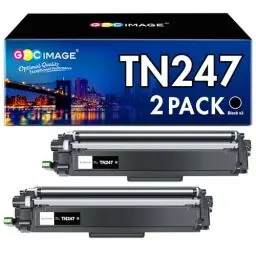 Produktbild: GPC IMAGE TN-243BK Kompatibel für Brother MFC L3750CDW für Brother DCP-L3510CDW DCP-L3550CDW HL-L3210CW HL-L3230CDW HL-L3270CDW MFC-L3710CW MFC-L3730CDN MFC-L3750CDW MFC-L3770CDW (2 Schwarz)