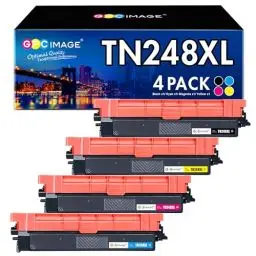 Produktbild: GPC IMAGE TN248XL, Kompatibel für Brother TN-248C TN-248M TN-248Y TN-248BK, für Brother MFC-L3760CDW DCP-L3520CDWE DCP-L3520CDW DCP-L3560CDW MFC-L8390CDW MFC-L3740CDWE MFC-L3740CDW