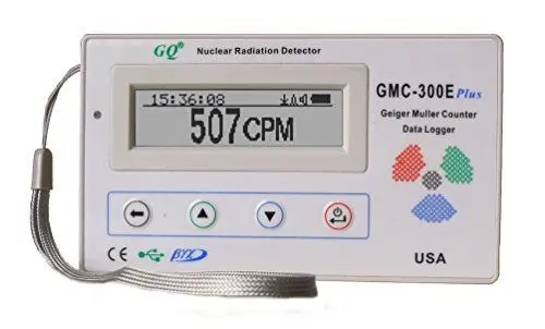 Produktbild: GQ GMC-300E-Plus Geiger Müller Nuclear Radiation Detector dosimeter Beta Gamma X ray Data Logger