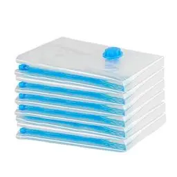 Produktbild: GQC Vakuumbeutel für Kleidung -Vakuum Beutel Aufbewahrungsbeutel (6er Set) S 60x40cm,Platzsparend Wiederverwendbare Vakuumtüten für Kleidung Bettwäsche Kissen Bettdecken Textilien Reise
