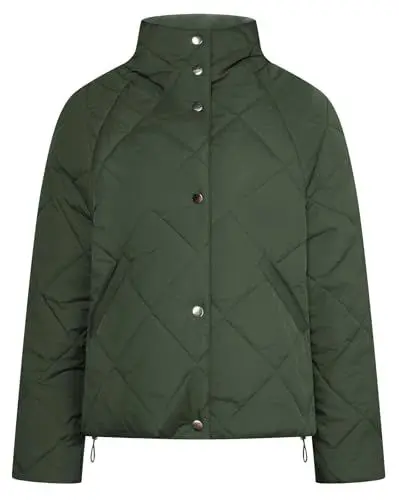 Produktbild: GRACE KARIN Winter Jacken für Damen Mantel Grün Damen Dicker Wintermantel XL Armeegrün-4