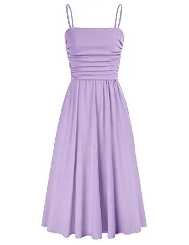 Produktbild: Kleid lang Retro Kleid etui Damen Festliche Kleider Neckholder Swing Kleid CL837-1 XL