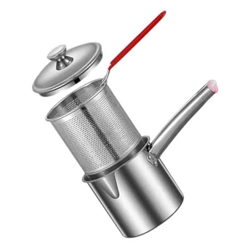 Produktbild: GRADENEVE Fritteuse 1 Set Küchen-frittiertopf Schnelles Aufheizen Geeignet Für Pommes Frites Gemüse Und Frühstück