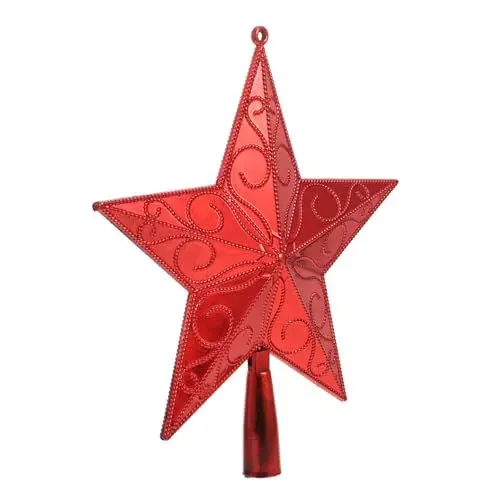 Produktbild: GRADENEVE Kunststoff Material Weihnachtsbaum Stern Topper S Haken Weihnachten Baum Dekoration Set