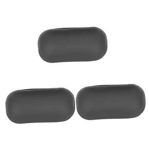 Produktbild: GRADENEVE 3St Mauspad handgelenkstütze wrist support laptopo mouse pad pc Kissen zur Stützung des Handgelenks Handballenauflage matte Computerversorgung Handgelenkstützkissen Kieselgel Black