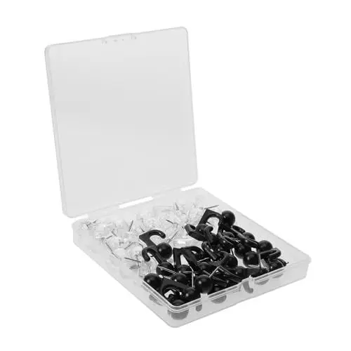 Produktbild: GRADENEVE Board Hook 50 Stück Reißzwecken Für Bürobedarf Tragbare Reißzwecke Robuste Reißzwecken Für Karten Empfindliche Reißzwecken Bulletin-reißzwecken