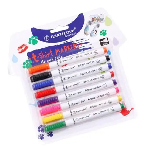 Produktbild: GRADENEVE 8 Stück DIY Stoffmarker DIY Graffiti Stift Markierungsstift DIY Stoffmarkierungsstift