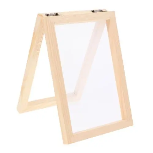 Produktbild: GRADENEVE Holz-papierform-Rahmen-Set – Papierbasteln Für Kinder – Handgemachtes Papierbasteln Für Kinder