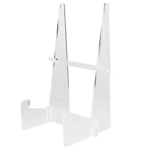Produktbild: GRADENEVE Rezepthalter Küchenrezeptständer Transparenter Acrylstand Bücherhalter Buchständer zum Lesen Desktop-Buchständer tablet halterung tischdeckenklammern Buchhalter Kochbuchständer