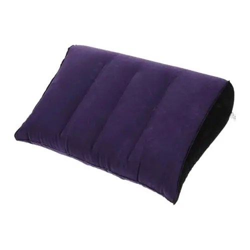Produktbild: GRADENEVE Aufblasbares Reisekissen Campingkissen Taillen-lendenkissen 45x36x16cm PVC Beflockt