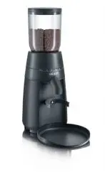 Produktbild: GRAEF. CM702 - Elektrische Kaffeemühle, Bohnenbehälter 250g, Herausnehmbares Edelstahl-Kegelmahlwerk, 24 Mahlgrade, Kaffeemühle Siebträger, Bis 12 Tassen Filterkaffee, Aromaschonendes Mahlen, Schwarz