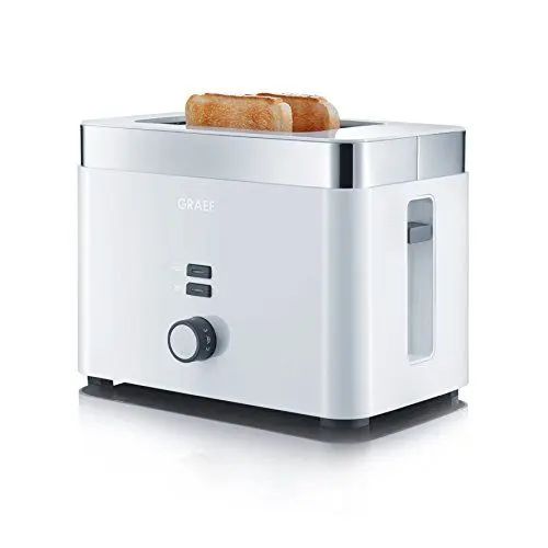 Produktbild: GRAEF. Toaster TO 61, weiß, 27 centimeters l x 18 centimeters w x 19.3 centimeters h