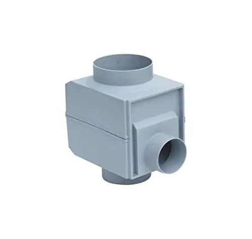 Produktbild: GRAF 343011 Regendieb DN 70-100, grau, seitl. Abgang DN 70/50 u. 1 1/4'