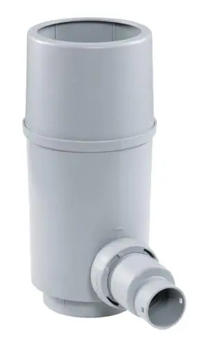 Produktbild: GRAF 344200 Regendieb PRO DN 70-100, grau, seitl. Abgang DN 50/32