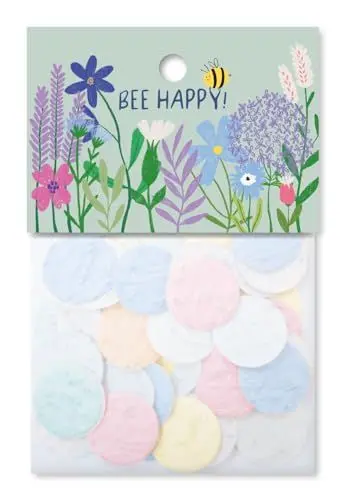 Produktbild: Grafik Werkstatt Blumenkonfetti | Bee Happy, Blau
