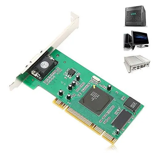 Produktbild: Grafikkarte, 8MB 32Bit SDRAM PCI VGA Karte, Desktop Computer Zubehör Multi-Display für ATI Rage XL