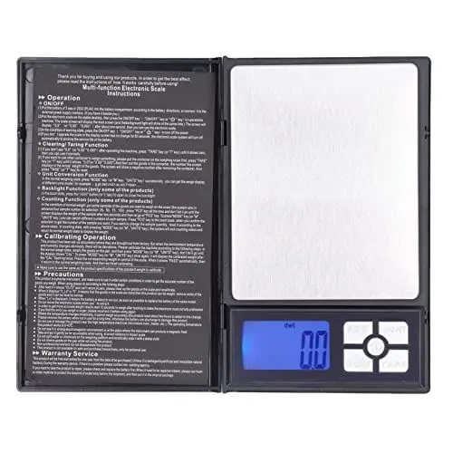 Produktbild: Gramm-Waage, Schmuck, 2000 G Batterien, 0,1 G Anzeigegerät, Tischwaage