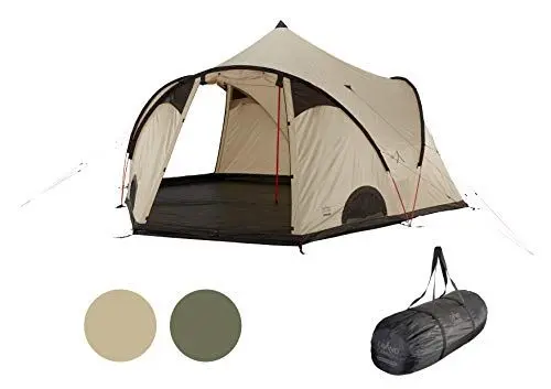 Produktbild: Grand Canyon Unisex – Erwachsene Black Knob Zelt, Mojave, 10 Personen