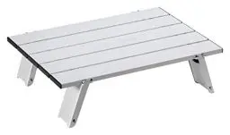 Produktbild: Grand Canyon TUCKET TABLE MICRO | Kleiner Camping Tisch aus Aluminium | stabil und leicht, nur 700g, max. 30Kg, klappbar, sehr kleines Packmaß | für Camping, Trekking, Outdoor, Reisen, Picknick