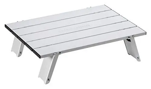 Produktbild: Grand Canyon TUCKET TABLE MICRO | Kleiner Camping Tisch aus Aluminium | stabil und leicht, nur 700g, max. 30Kg, klappbar, sehr kleines Packmaß | für Camping, Trekking, Outdoor, Reisen, Picknick