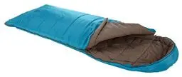 Produktbild: Grand Canyon Utah 190 - Warmer Deckenschlafsack, besonders weich und angenehm durch Baumwoll-Flanell im Innenbezug - Premium Ganzjahres-Schlafsack für Camping, Outdoor, Festival - Caneel Bay