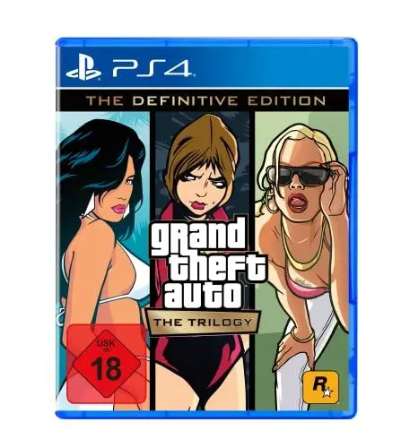 Produktbild: Grand Theft Auto: The Trilogy - The Definitive Edition (Playstation 4)