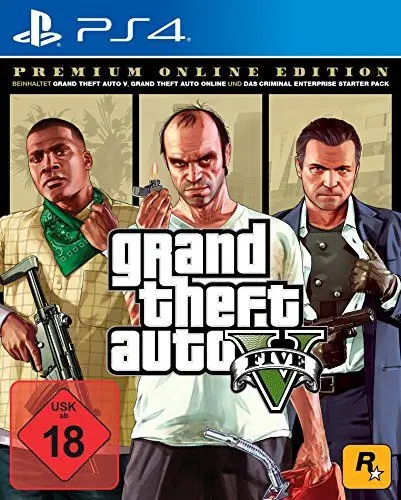 Produktbild: Grand Theft Auto V - Premium Edition - (PlayStation 4)