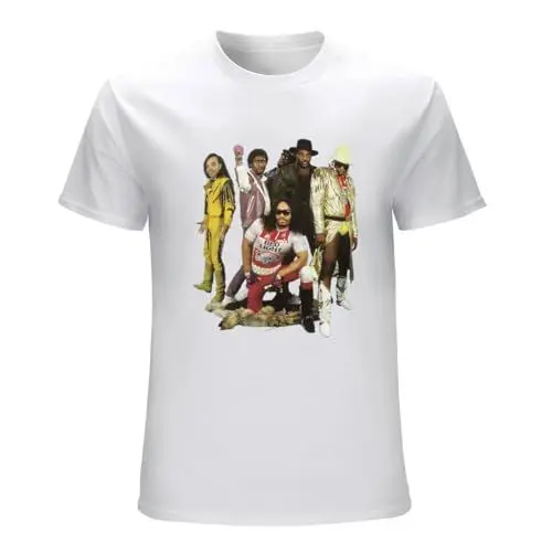 Produktbild: Grandmaster Flash and The Furious Five Music Breakdance Mens T-Shirt Casual Cotton Unisex White Tees Tops L