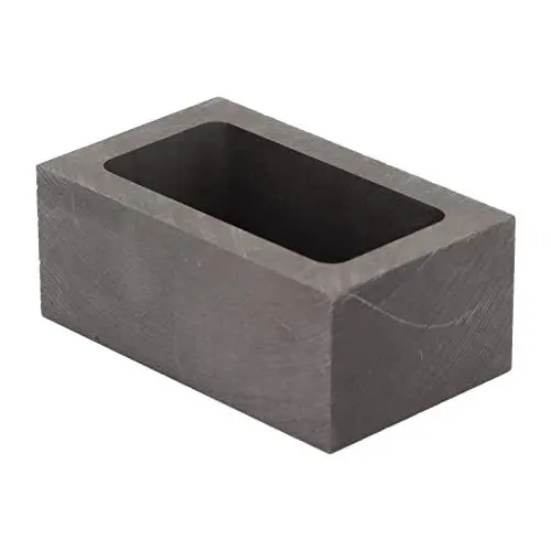 Produktbild: Graphit-Barrenform, Professionelle Reine Rechteckige Veredelungs-Graphitguss-Barrenform FüR Gold-Silber-Messing-Kupfer-Schmelzguss-Veredelung