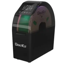 Produktbild: GratKit Filament Trockner Firefly V2.0, 3D Drucker Filament Dryer, Smartlife APP Gesteuerter, Lüfter für effektives Trocknen eingebaut, Filament Trockenbox für PLA, PETG, ABS, Nylon, TPU, PC, Schwarz