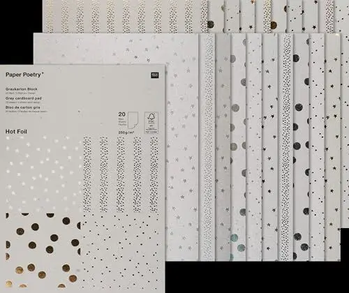 Produktbild: Graukartonblock, Hot Foil
