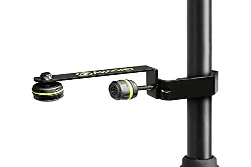 Produktbild: Gravity MA MH 01 - Mikrofonhalteschiene, Geeignet für Rohrdurchmesser (mm) bis 30 mm, schwarz