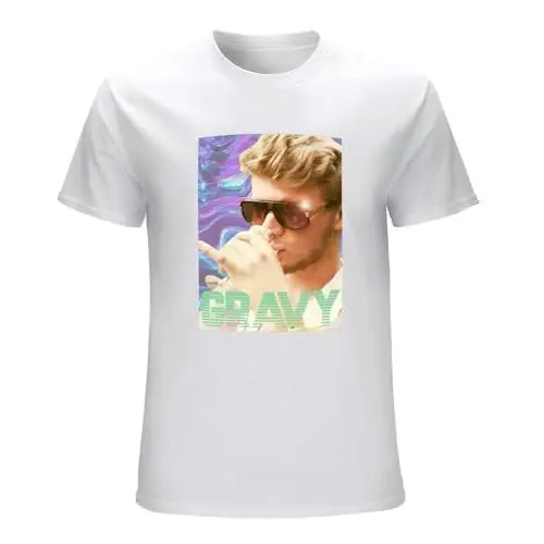 Produktbild: Gravy 18 Dmn T-Shirt Casual Custom Short Sleeve Cotton White S