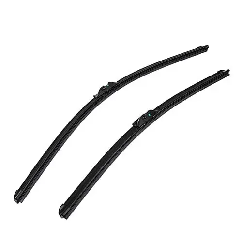 Produktbild: GRCFUMO 2PCS 22in 19in Fenster Wischerblätter, Abs Set Gummi -Stahl -Wischer, vordere Windschutzscheibe -Scheibenwischer -Blades Ersatz für W204 C Klasse C300 C350 C63 AMG