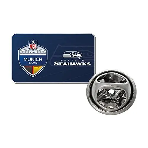 Produktbild: Great Branding NFL Munich Game Pin Badge Anstecknadel Seattle Seahawks